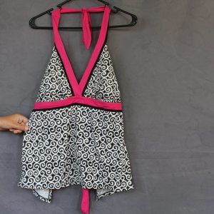 Sonoma Brand Pink/Black Swim top
